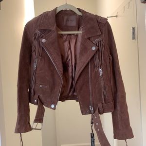 Blank NYC Brown Suede Jacket